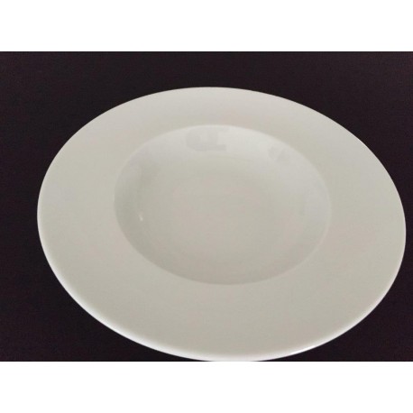 Assiette bol (pates) porcelaine blanche 27cm